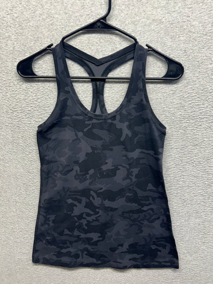 Lululemon Cool Racerback II Nulu Size 8 Heritage 365 Camo Deep Coal Multi