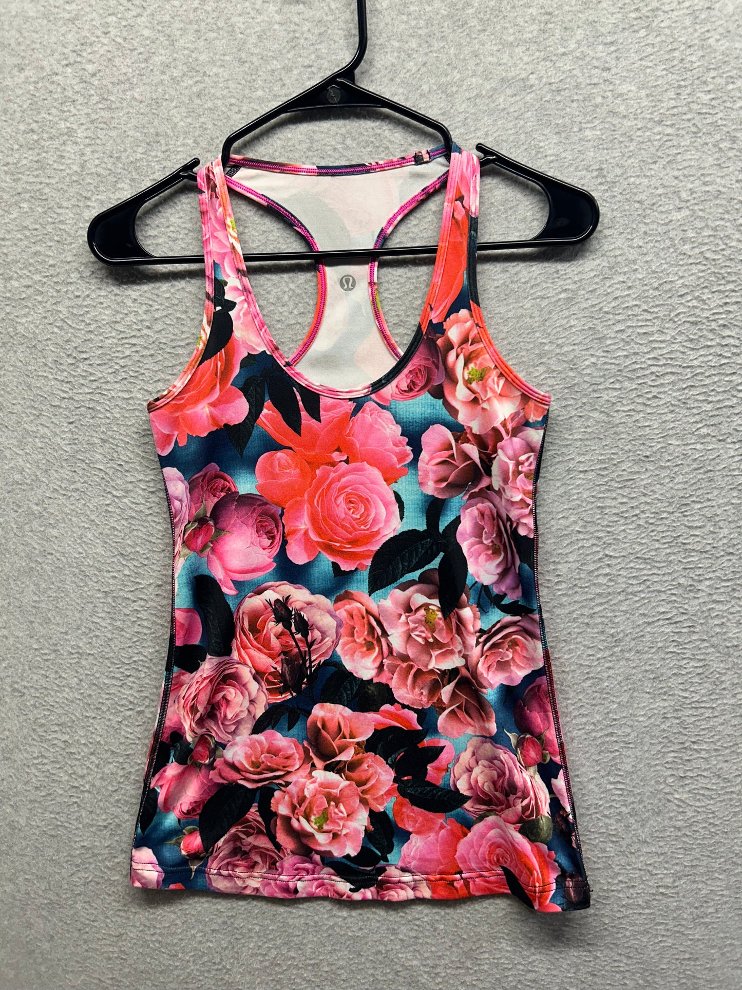 Lululemon Cool Racerback Size 8 Secret Garden