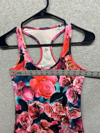 Lululemon Cool Racerback Size 8 Secret Garden