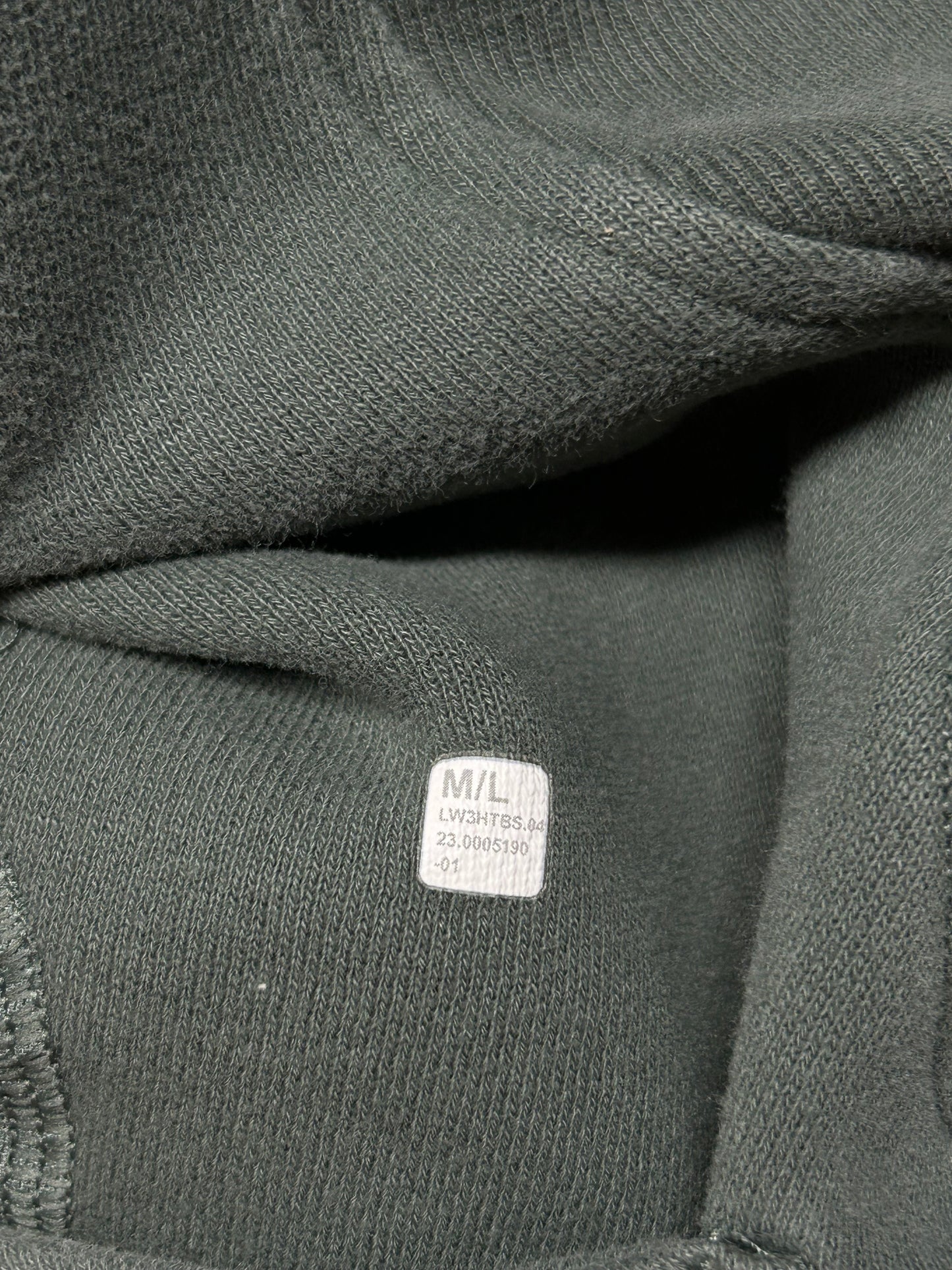 Lululemon Scuba Oversized Funnel-Neck Half Zip Long Size M/L Dark Forest / Gold