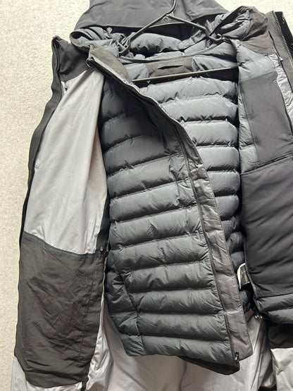 Lululemon Cold City Parka With Goose Down Liner Mens Size XL Black