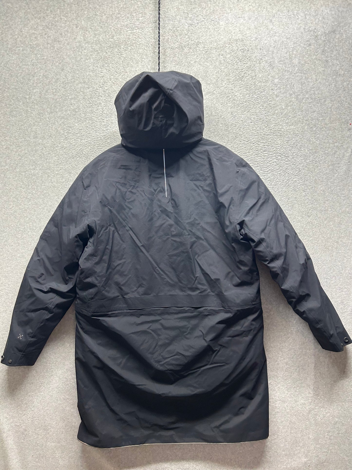 Lululemon Cold City Parka With Goose Down Liner Mens Size XL Black