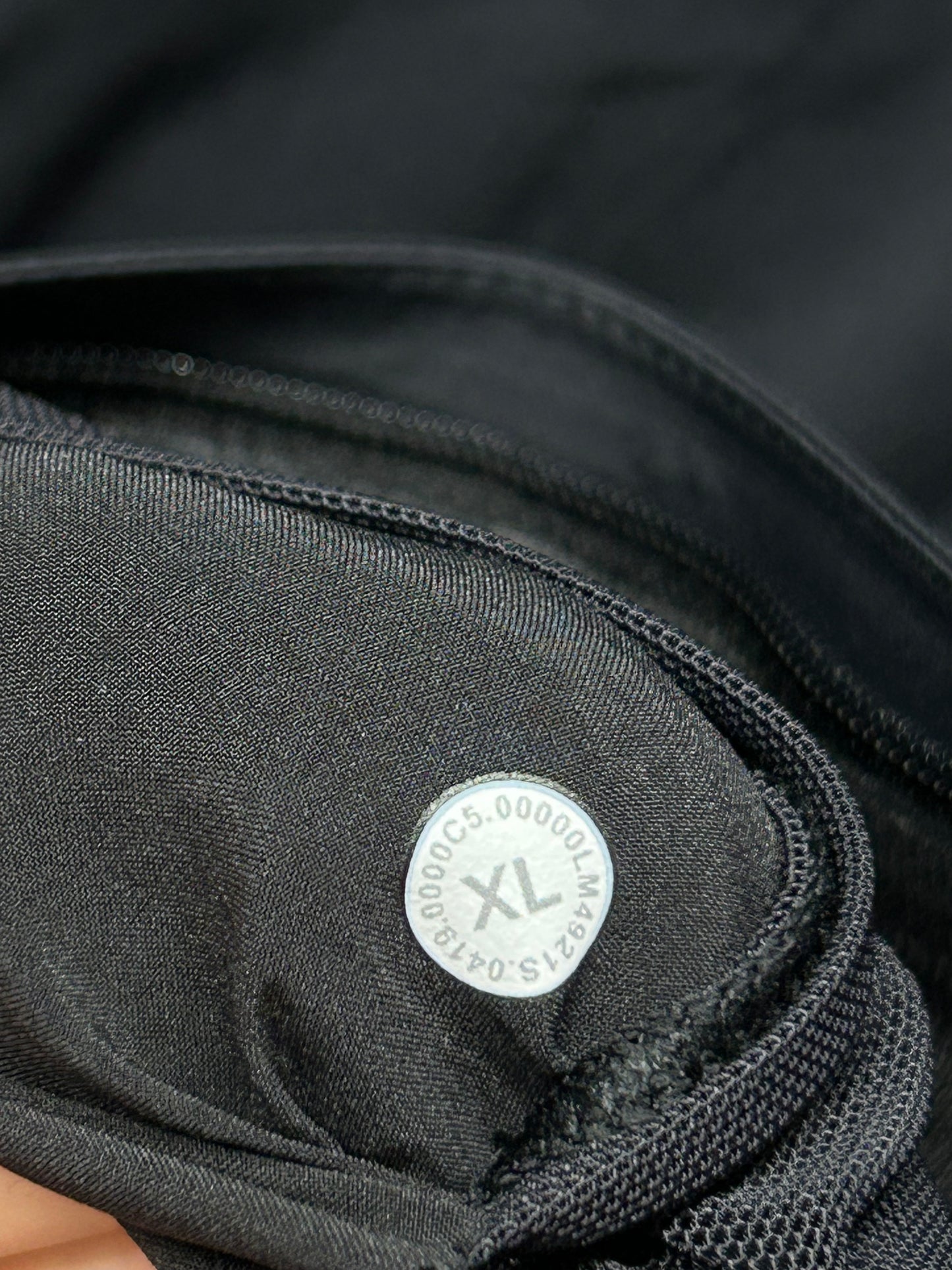 Lululemon Cold City Parka With Goose Down Liner Mens Size XL Black