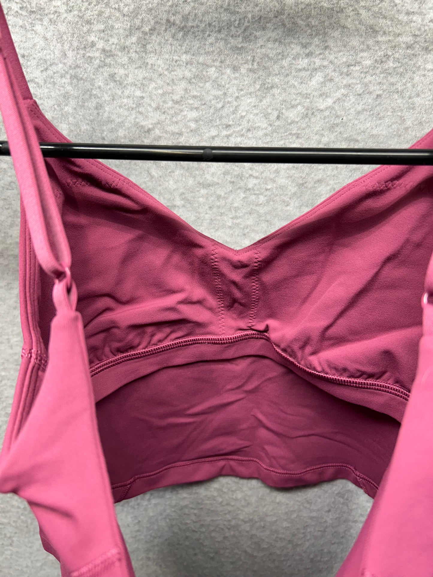 Lululemon Align Cropped Cami Tank Top Size 4 Washed Mauve