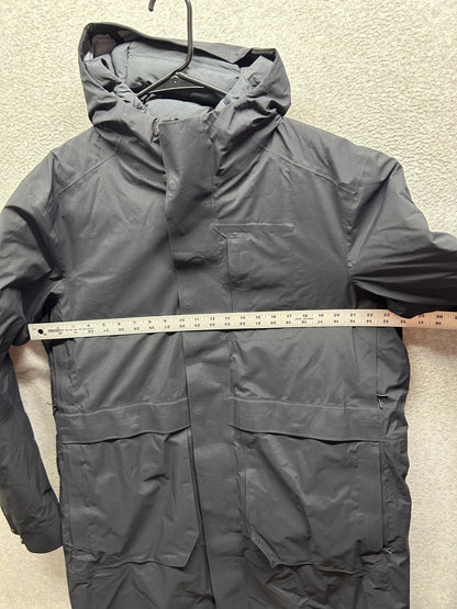 Lululemon Cold City Parka With Goose Down Liner Mens Size XL Black
