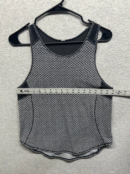 Lululemon Sculpt Tank II Size 6 Monochromic Black