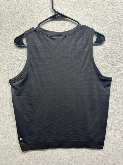 Lululemon Breeze By Muscle Tank Size 10 Black