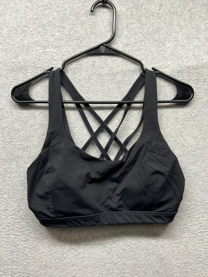 Lululemon Free To Be Serene Bra Size 10 Black