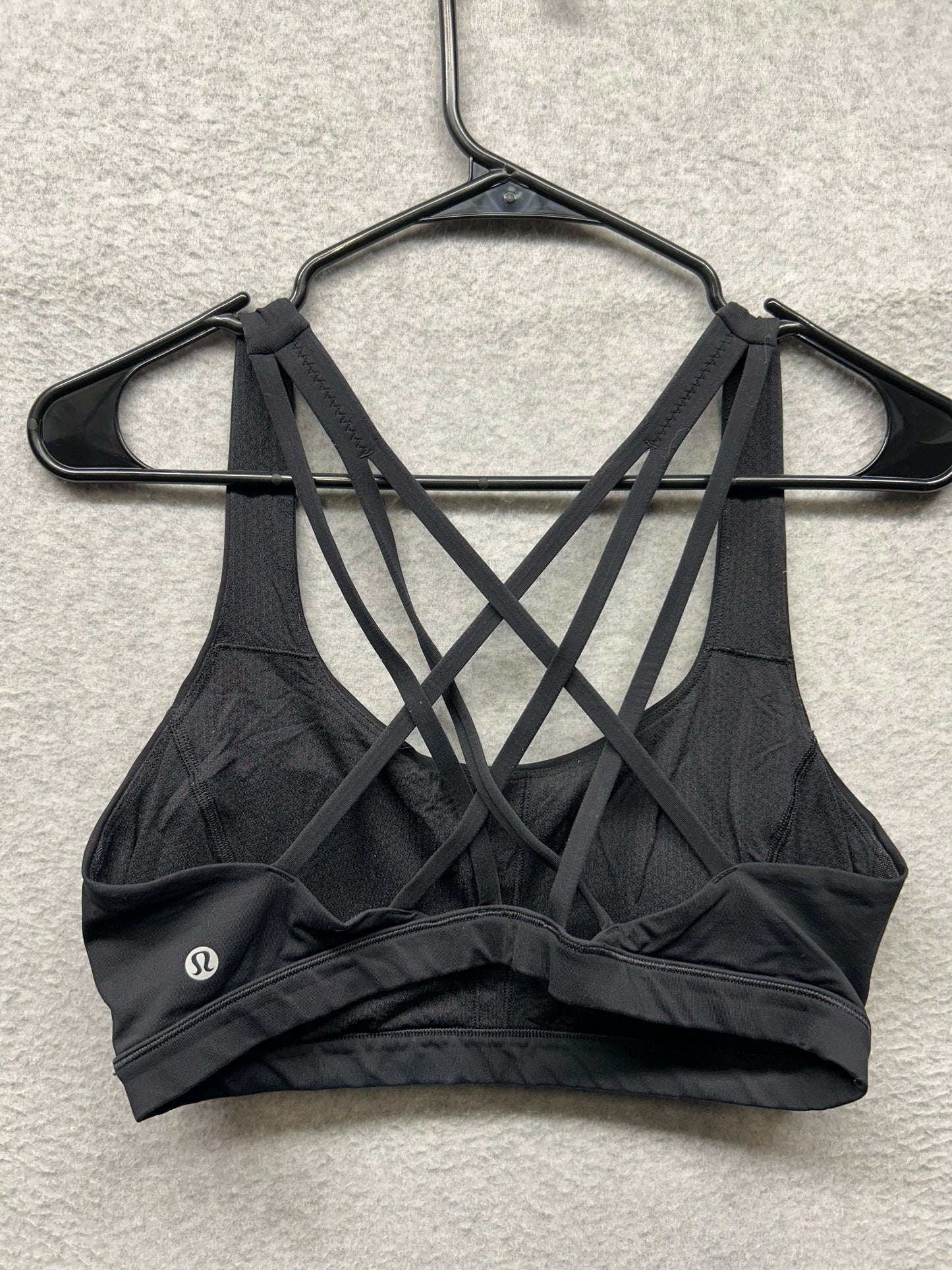 Lululemon Free To Be Serene Bra Size 10 Black