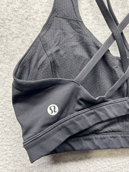 Lululemon Free To Be Serene Bra Size 10 Black