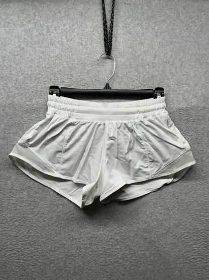 Lululemon Hotty Hot Short II *2.5" Size 4 White