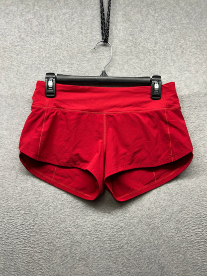 Lululemon Speed Up Short *2.5" Size 4 Dark Red