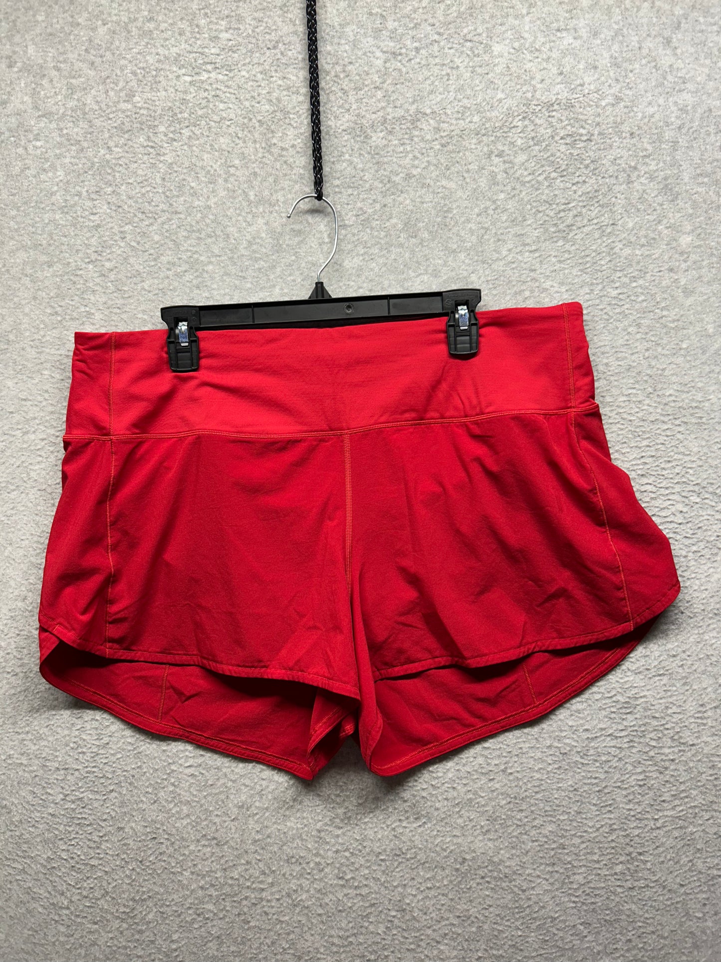 Lululemon Speed Up High-Rise Short 4" Size 16 Dark Red