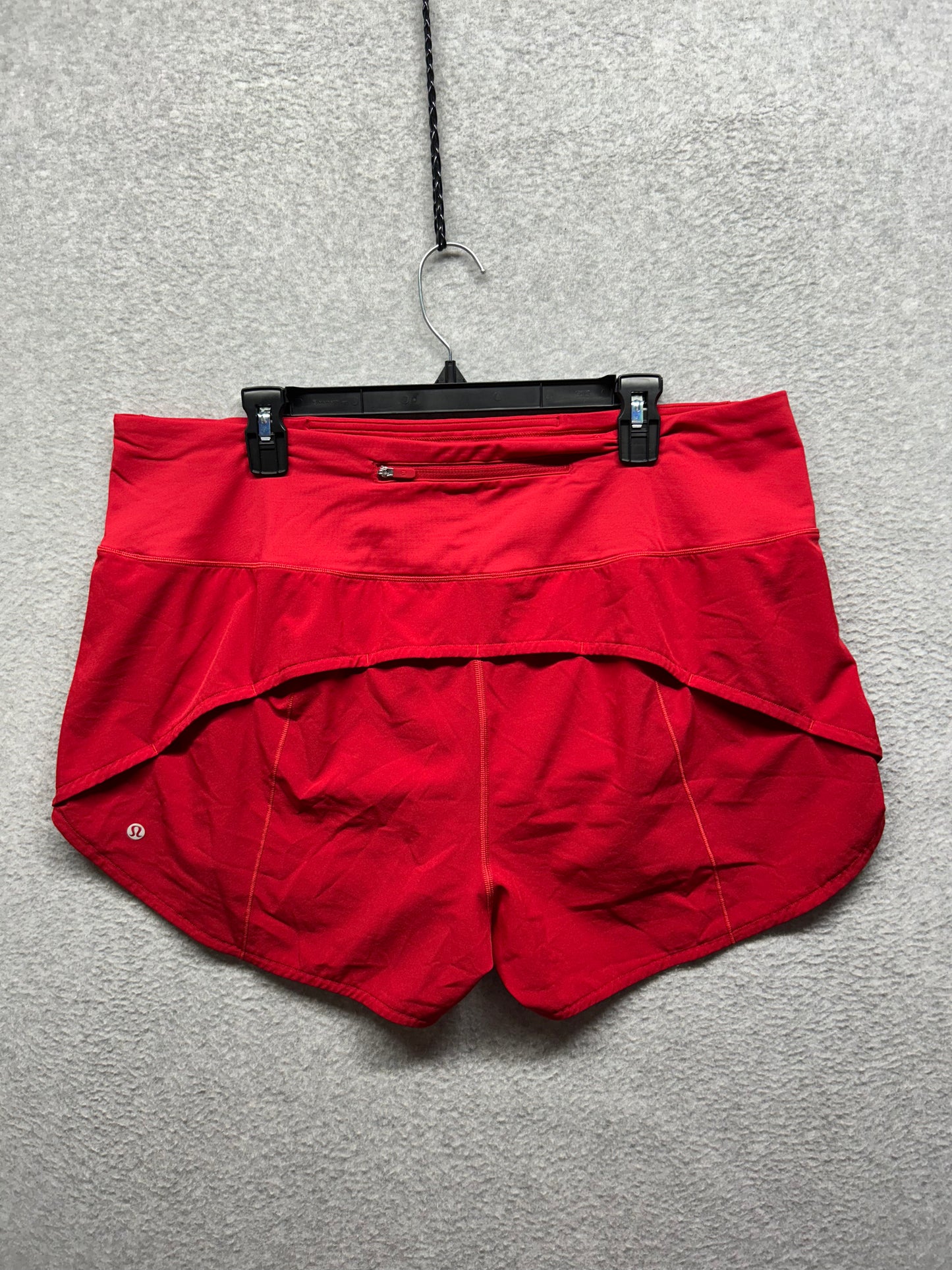 Lululemon Speed Up High-Rise Short 4" Size 16 Dark Red
