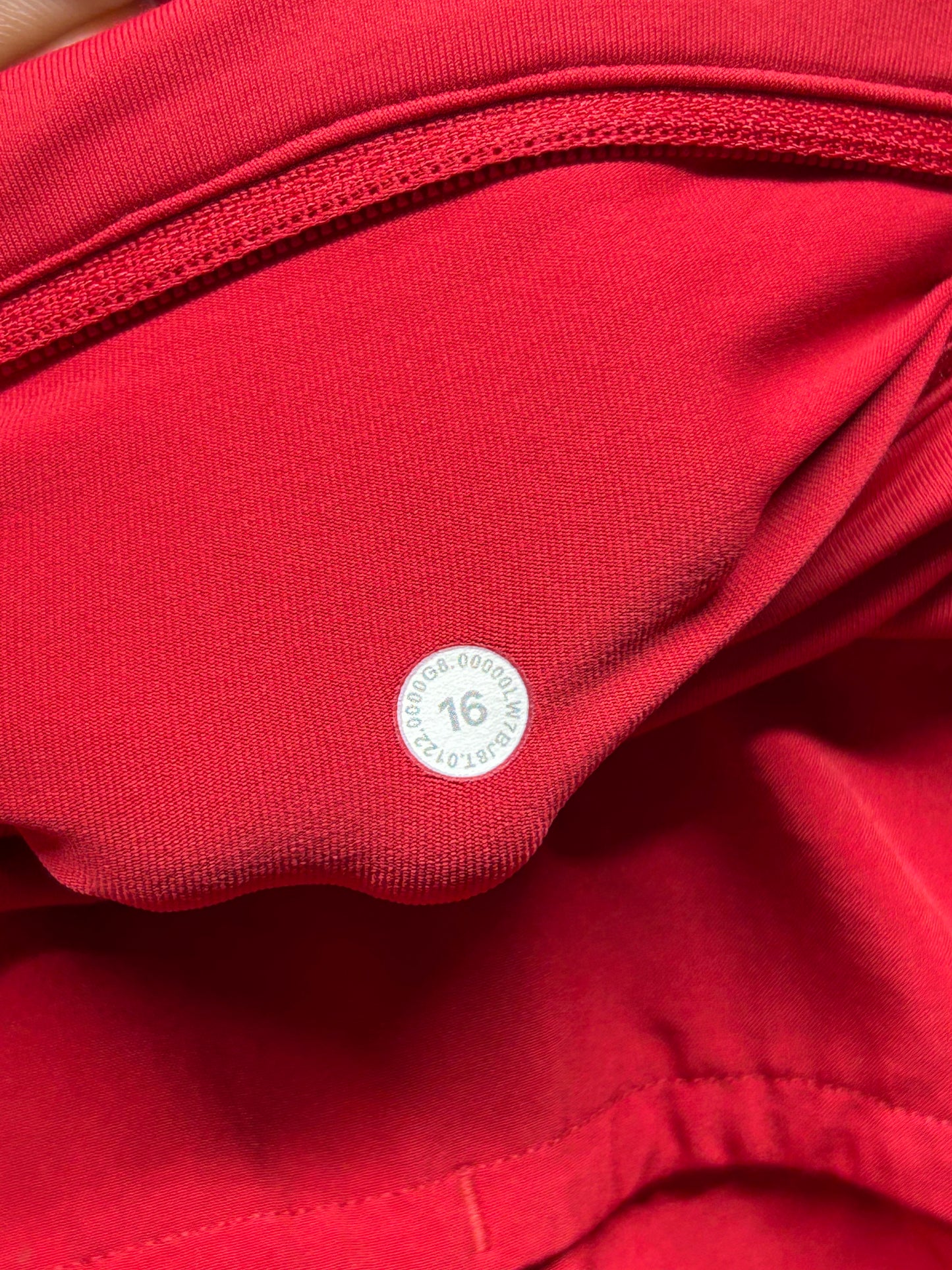 Lululemon Speed Up High-Rise Short 4" Size 16 Dark Red