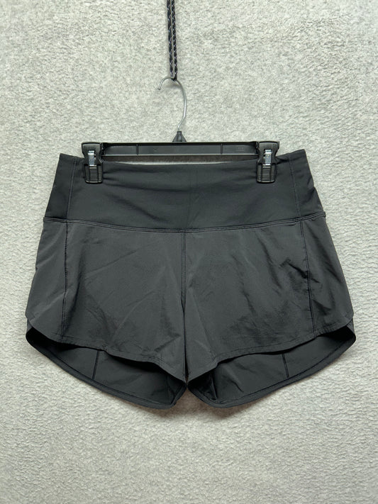 Lululemon Speed Up Short Long High-Rise 4" Size 8 Black