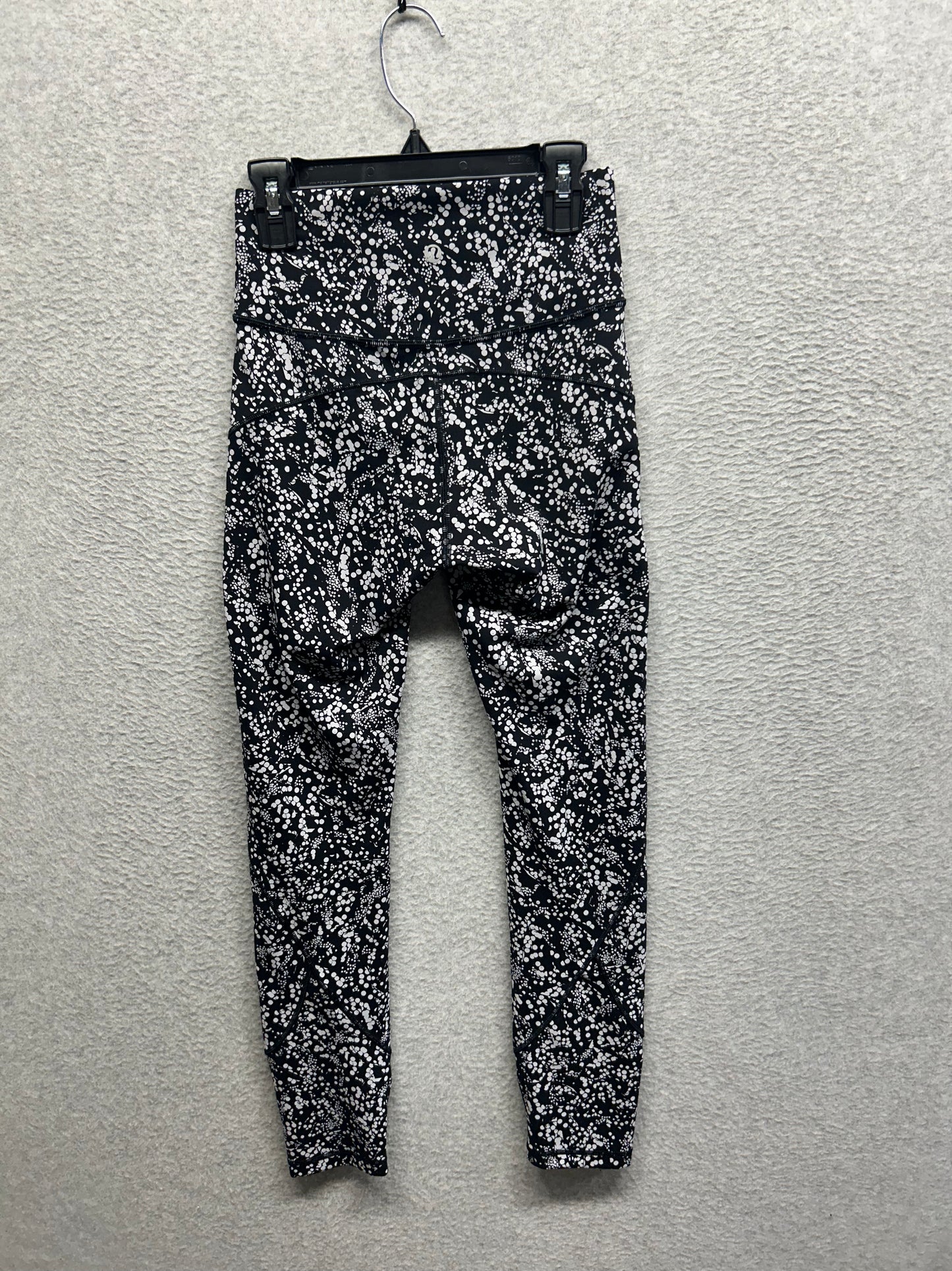 Lululemon In Movement 7/8 Tight Everlux 25" Size 4 Chirasu Black