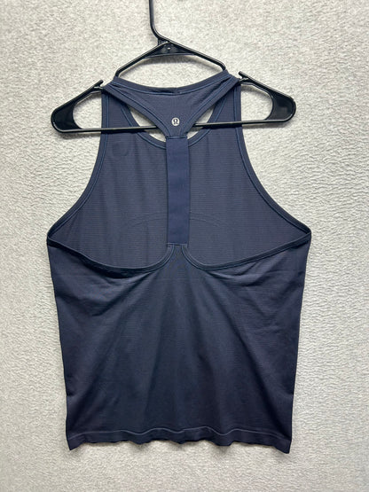 Lululemon Swiftly Tech T-Back Size 12 Midnight Navy