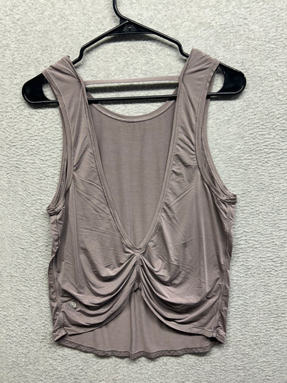 Lululemon Deep Stretch Tank Size 8/10 Half Moon