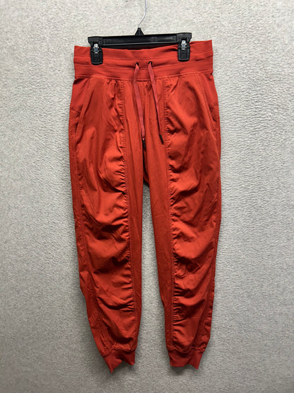 Lululemon Dance Studio Mid-Rise Jogger Size 4 Autumn Rust