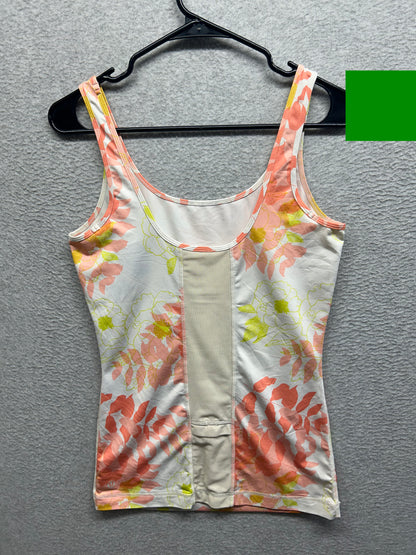 Lululemon Mesh Back Tank Size 8 Floral