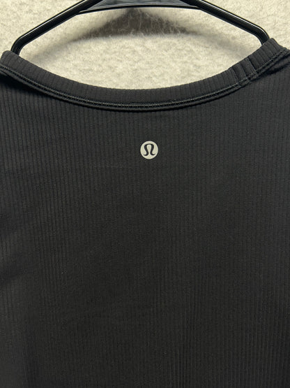 Lululemon All It Takes Ribbed Side Cinch Tank Size 8-10 Black