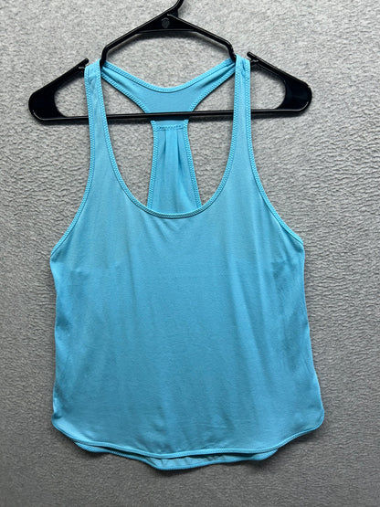 Lululemon 105 F Singlet Size 8 Angel Blue