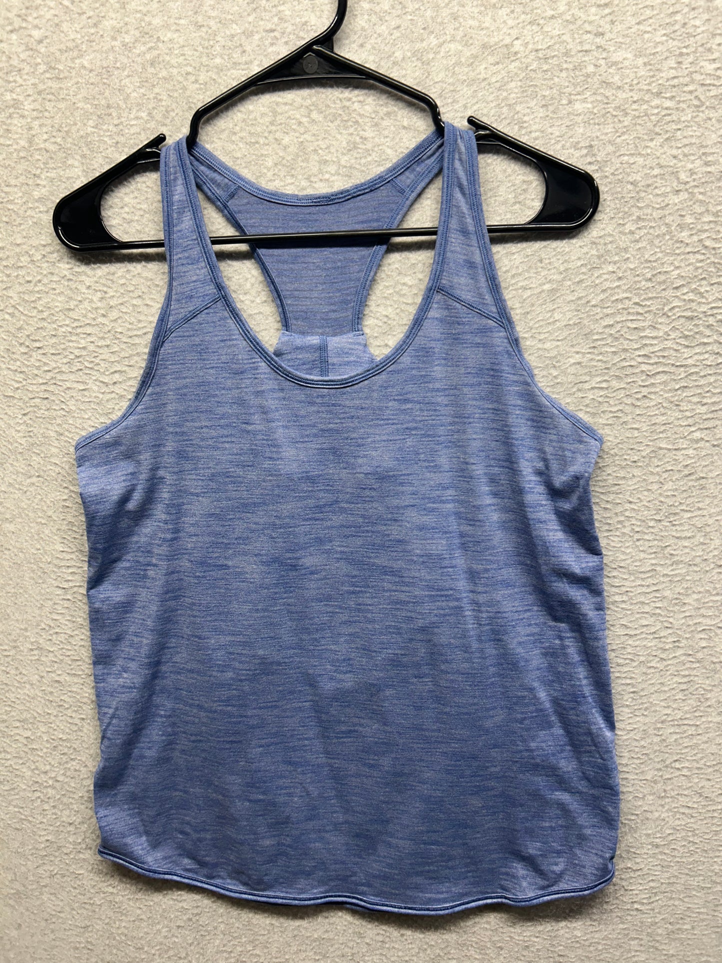 Lululemon Essential Tank Size 10 Heathered Emperor Blue