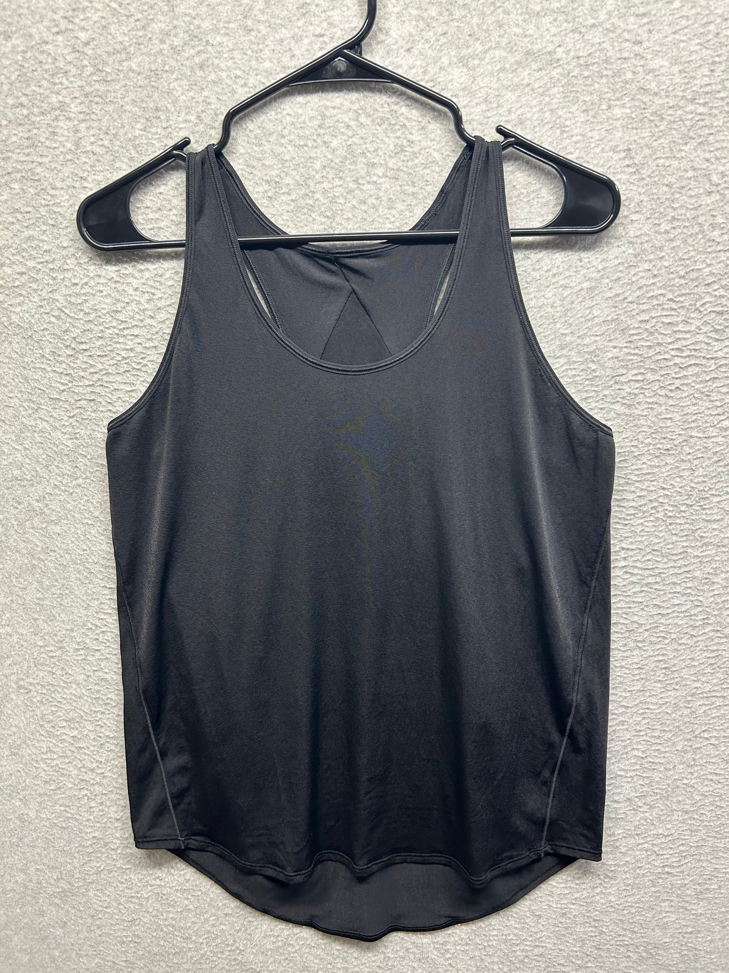 Lululemon Wundermost Ultra-Soft Nulu Essential Tank Top Size 10/12 Black