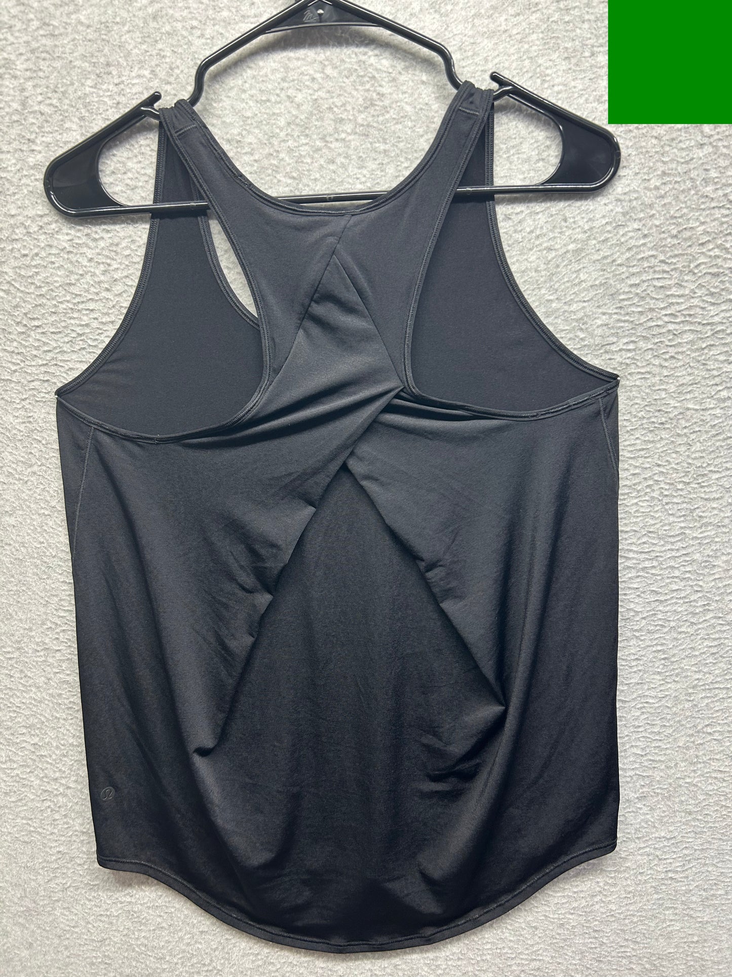 Lululemon Wundermost Ultra-Soft Nulu Essential Tank Top Size 10/12 Black