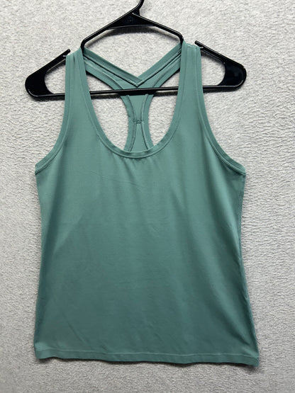 Lululemon Cool Racerback Tank Top Nulu Size 14 Tidewater Teal