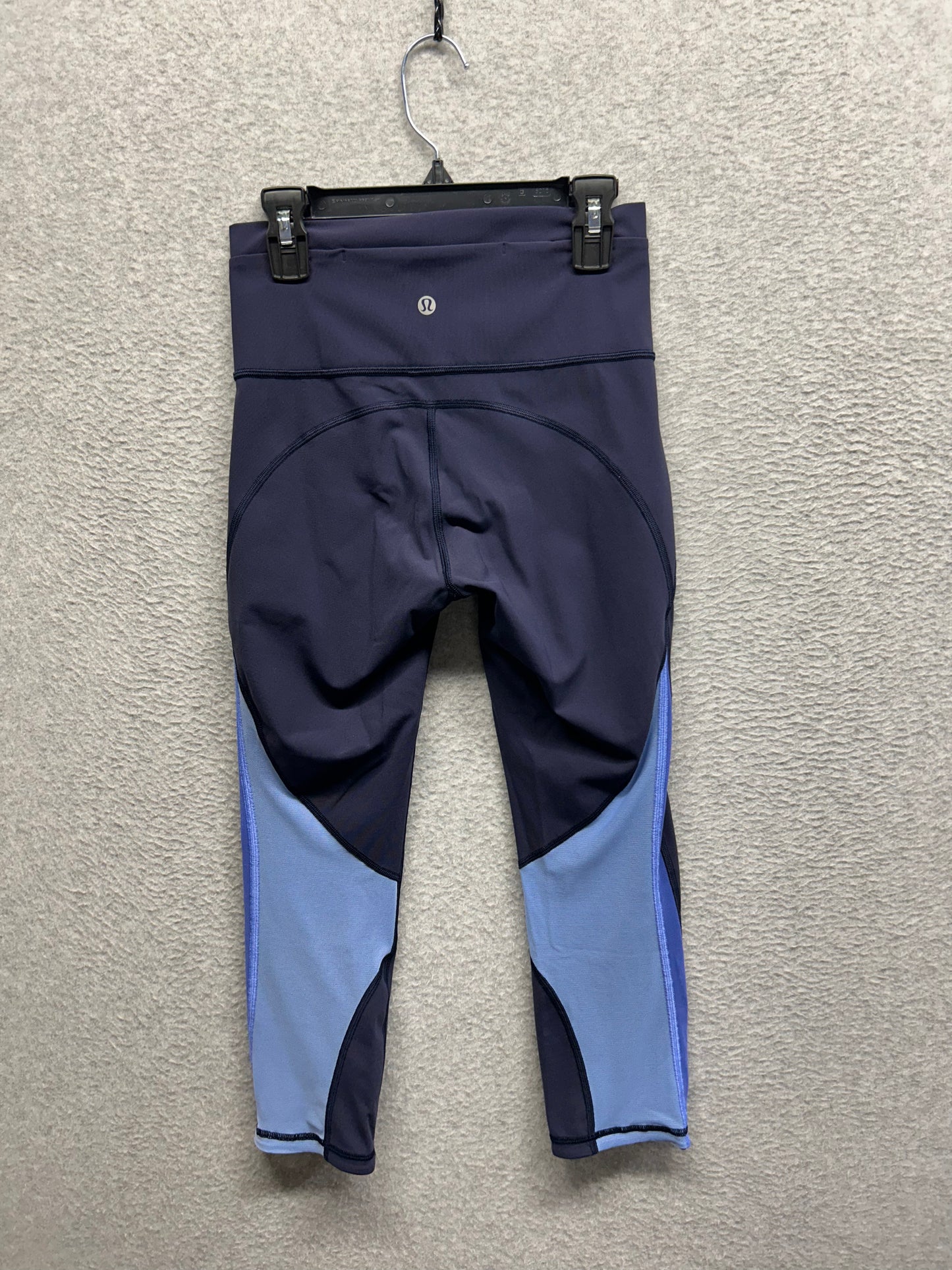 Lululemon Mix & Mesh Crop 21" Size 4 Midnight Navy
