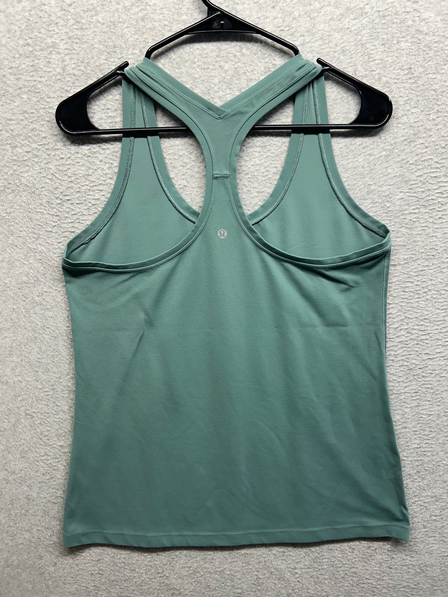 Lululemon Cool Racerback Tank Top Nulu Size 14 Tidewater Teal