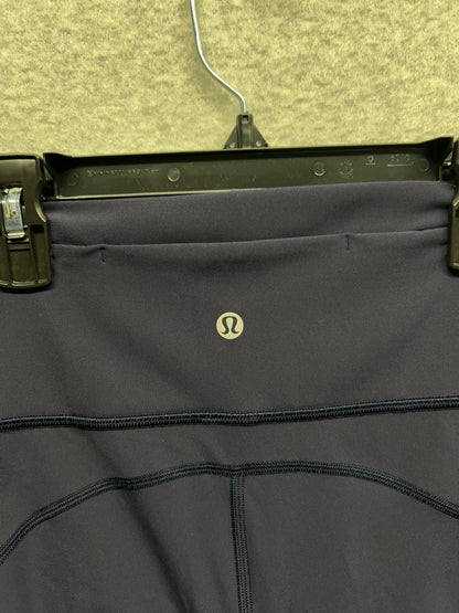 Lululemon Mix & Mesh Crop 21" Size 4 Midnight Navy