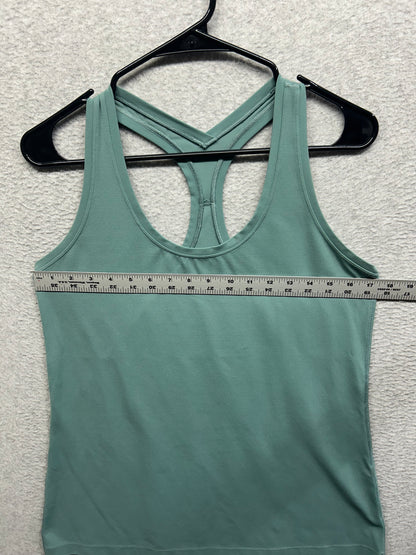 Lululemon Cool Racerback Tank Top Nulu Size 14 Tidewater Teal
