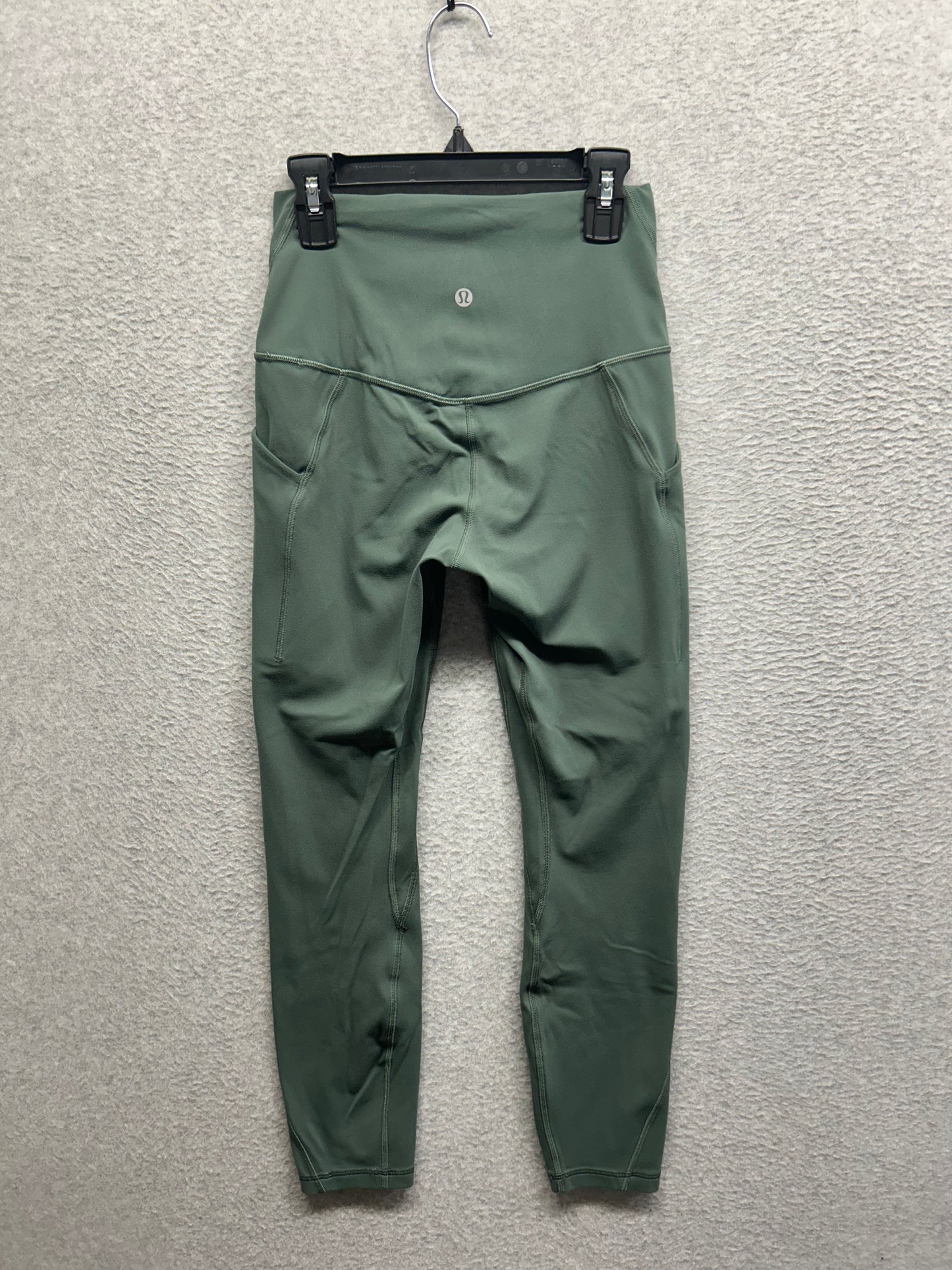 Lululemon Align High-Rise Pant with Pockets 25" Size 4 (Square) Dark Forest