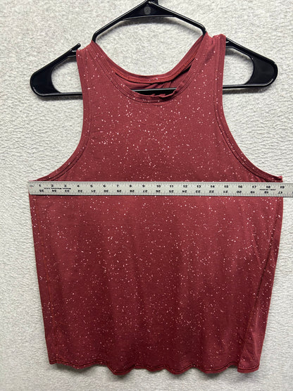 Lululemon All Tied Up Tank Size 12/14 Splatter Dye Savannah