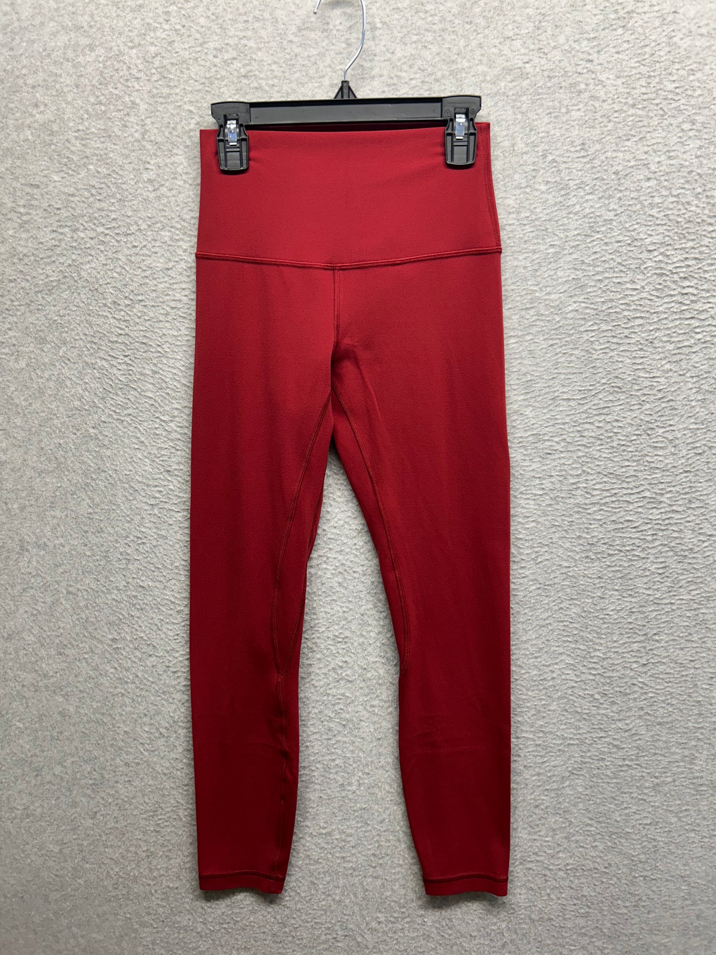 Lululemon Align Pant II 25" Size 4 Dark Sport Red