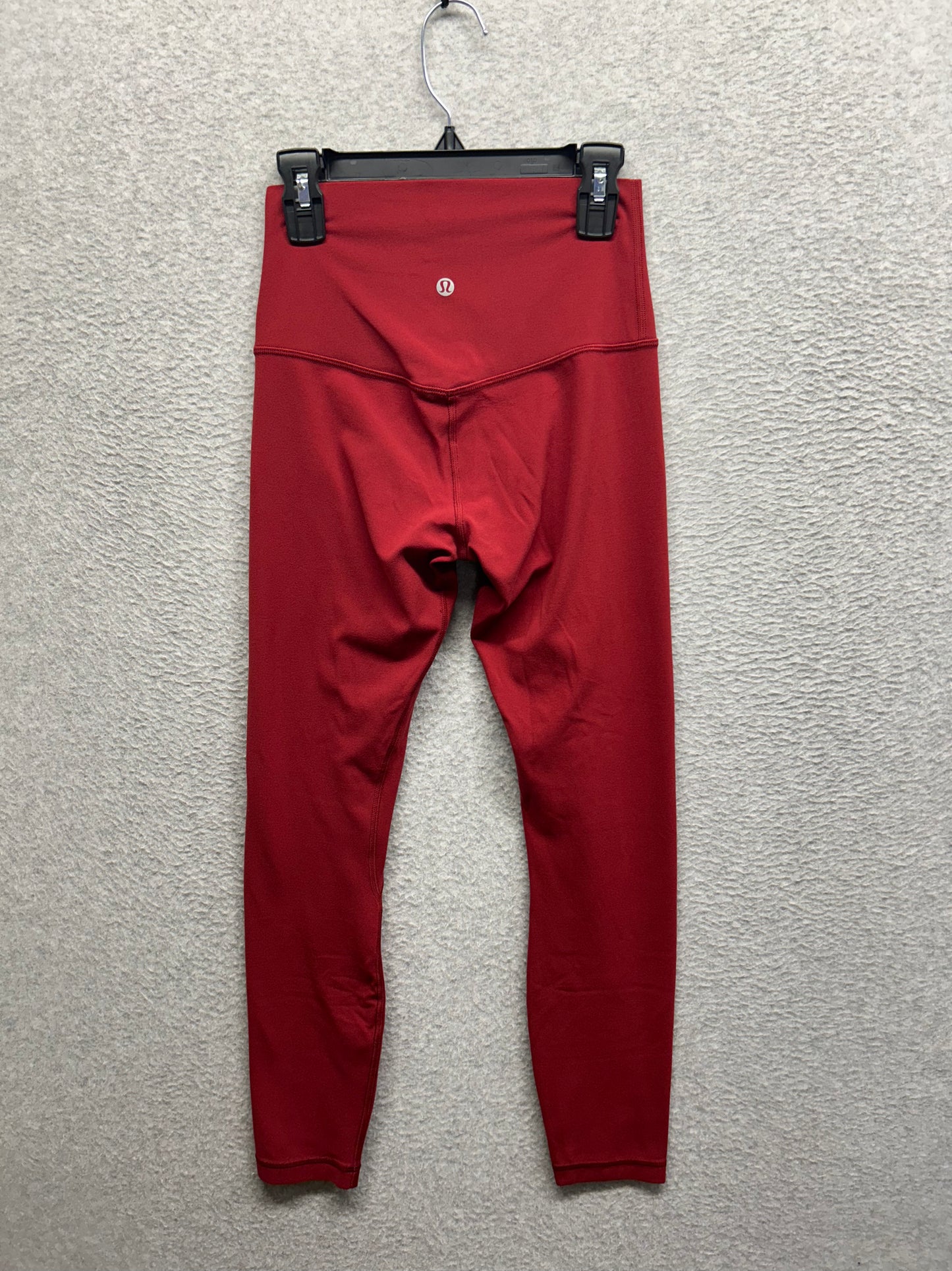 Lululemon Align Pant II 25" Size 4 Dark Sport Red