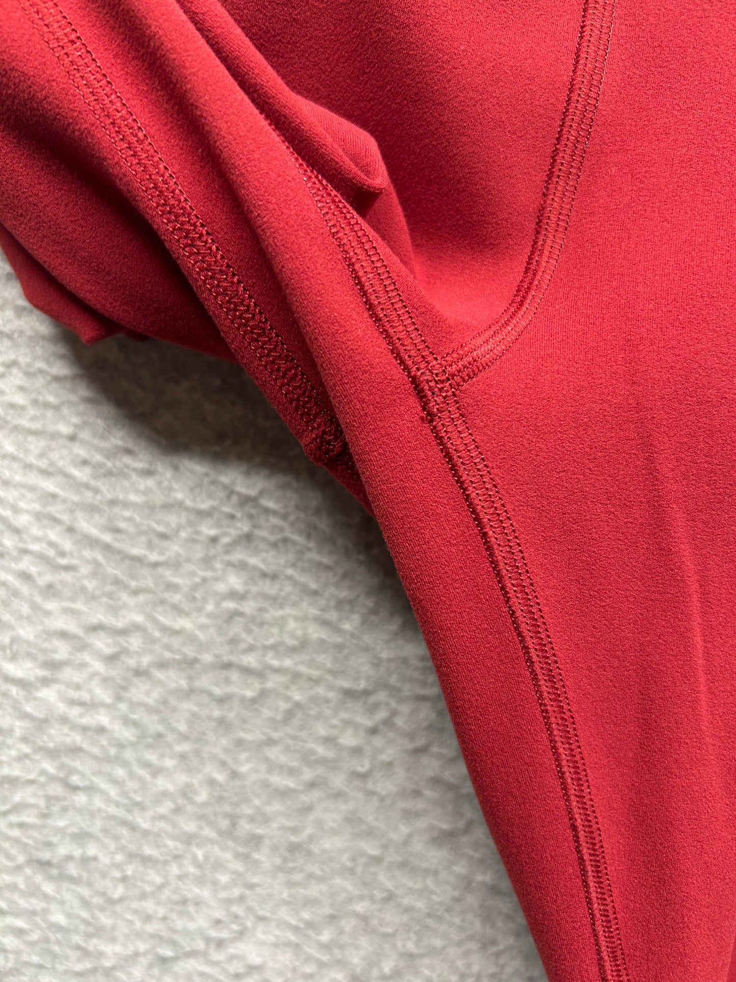 Lululemon Align Pant II 25" Size 4 Dark Sport Red