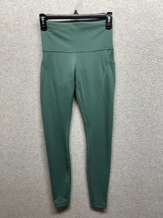 Lululemon Wunder Train High-Rise Tight with Pockets 28" Size 6 (Square) Dark Forest