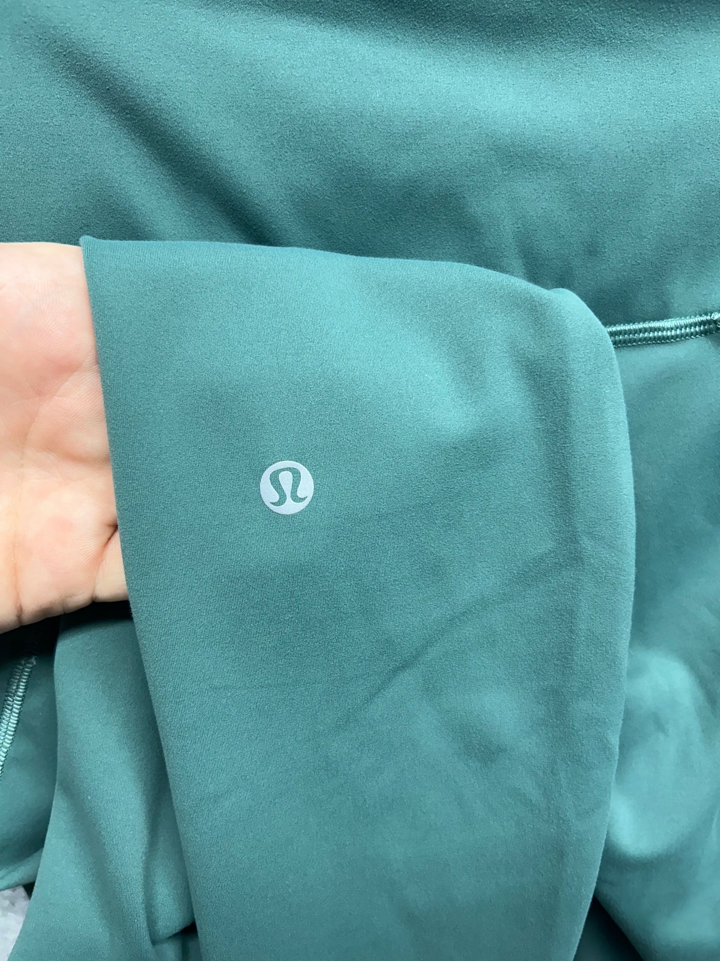 Lululemon Wunder Train High-Rise Tight with Pockets 28" Size 6 (Square) Dark Forest