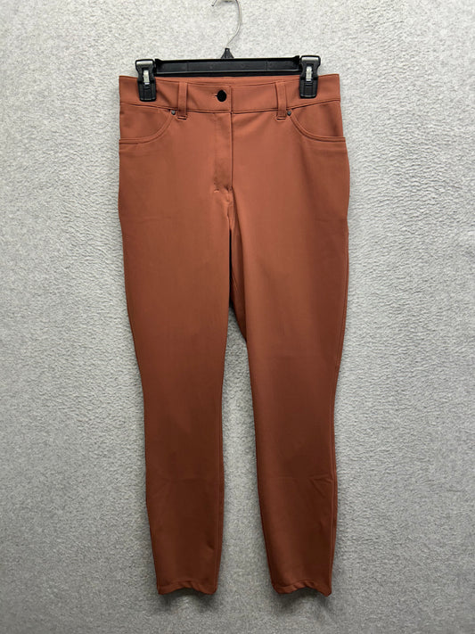 Lululemon City Sleek Slim-Fit 5 Pocket High-Rise Pant Size 28 Ancient Copper