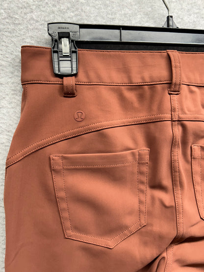 Lululemon City Sleek Slim-Fit 5 Pocket High-Rise Pant Size 28 Ancient Copper