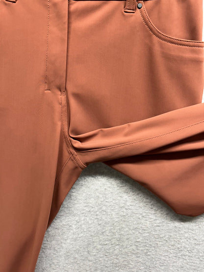 Lululemon City Sleek Slim-Fit 5 Pocket High-Rise Pant Size 28 Ancient Copper