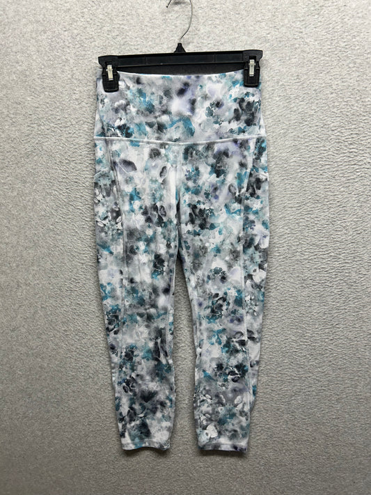 Lululemon Align High Rise Crop with Pockets 23" Size 6 Kaleidofloral Multi