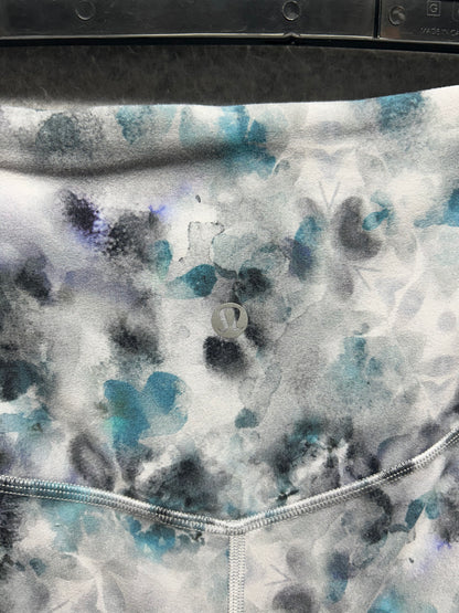 Lululemon Align High Rise Crop with Pockets 23" Size 6 Kaleidofloral Multi