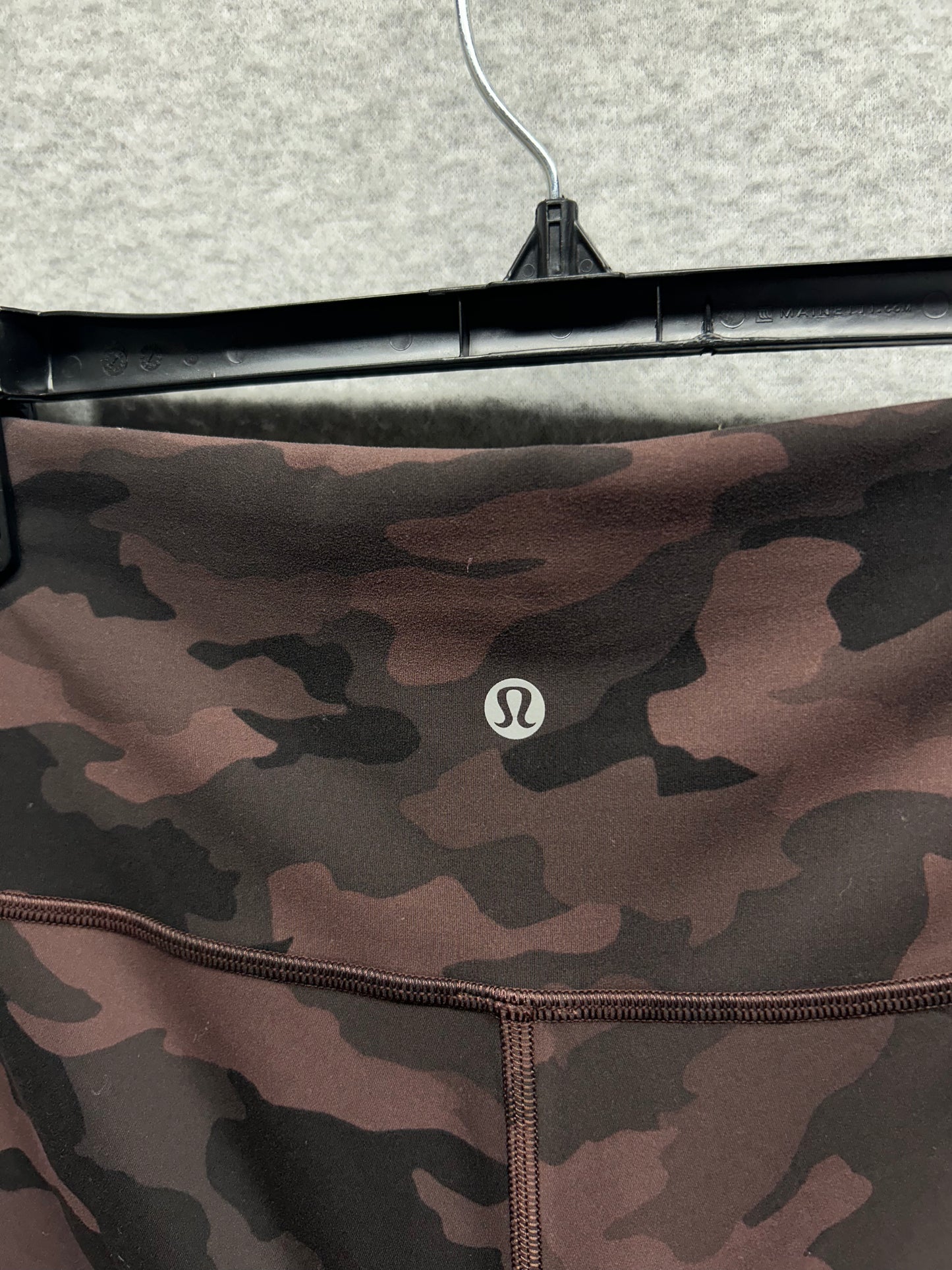 Lululemon Wunder Train High-Rise Crop 21" Size 6 Heritage 365 Camo Brown Earth Multi