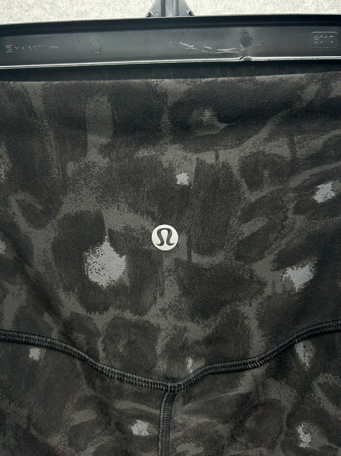 Lululemon Align High-Rise Crop 21" Size 0 (Square) Spray Leopard Black Multi