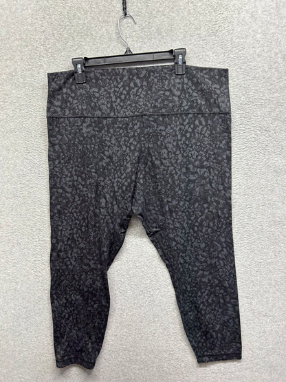 Lululemon Align Pant II 25" Size 20 Wild Thing Camo Deep Coal Multi